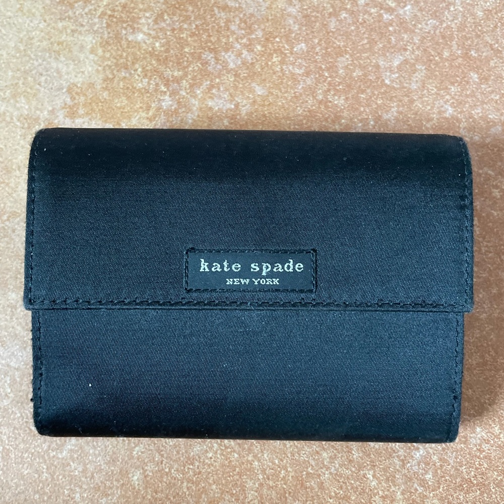 Kate Spade Black Nylon Wallet